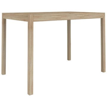 Vidaxl Jedilna miza 110x70x75 cm trden akacijev les