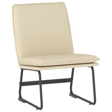 Vidaxl Počivalnik krem 52x75x76 cm blago
