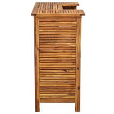 Vidaxl Barska miza 110x50x105 cm trden akacijev les