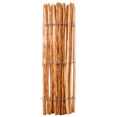 Vidaxl Ograja iz leskovine 120x250 cm