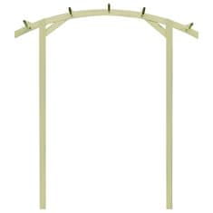 shumee Vrtna pergola impregnirana borovina 180x210x40 cm