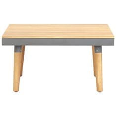 Vidaxl Vrtna klubska mizica 60x60x31,5 cm trden akacijev les