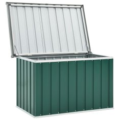 Vidaxl Vrtna shranjevalna škatla zelena 109x67x65 cm