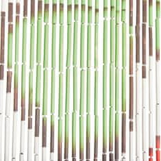 Greatstore Zavesa za vrata iz bambusa 90x200 cm