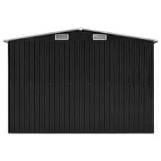 Vidaxl Vrtna lopa antracitna 257x779x181 cm pocinkano jeklo