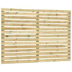 Vidaxl Vrtni ograjni panel iz impregnirane borovine 180x180 cm