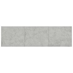Vidaxl TV omarica betonsko siva 140x40x35,5 cm iverna plošča