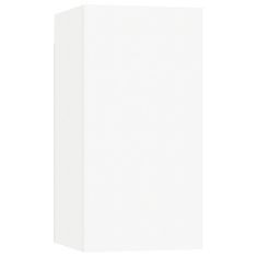Vidaxl TV omarica 2 kosa bela 30,5x30x60 cm iverna plošča
