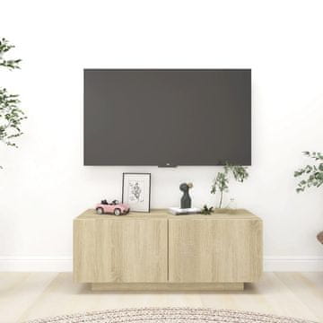 Vidaxl vidaXL TV stojalo, hrast sonoma, 100x35x40 cm