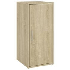 Vidaxl Omarica za čevlje sonoma hrast 32x35x70 cm iverna plošča
