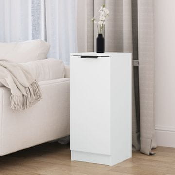 Vidaxl vidaXL Omarica, bela, 30x30x70 cm, material na osnovi lesa