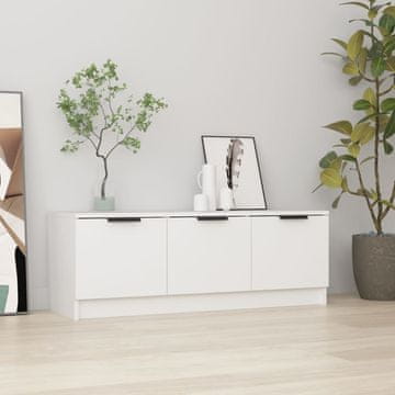 Vidaxl vidaXL TV stojalo belo 102x35x36,5 cm