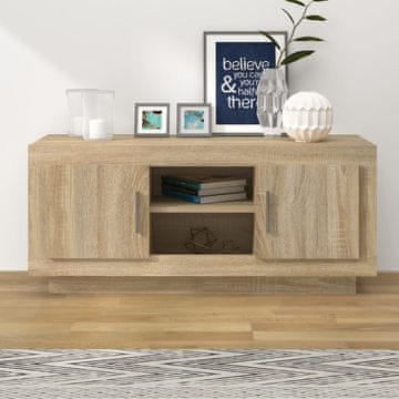 Vidaxl vidaXL TV omarica sonoma hrast 102x35x45 cm material na osnovi lesa