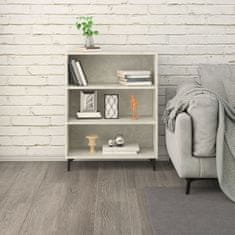 Vidaxl Komoda betonsko siva 69,5x32,5x90 cm konstruiran les