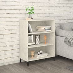 Vidaxl Komoda betonsko siva 69,5x32,5x90 cm konstruiran les