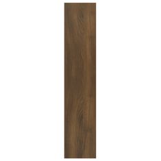 Vidaxl Stenska polica rjavi hrast 90x16x78 cm inženirski les