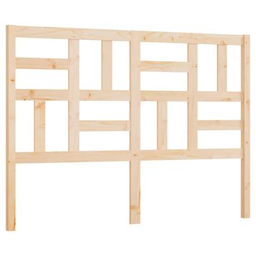 Vidaxl Posteljno vzglavje 166x4x104 cm trdna borovina