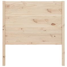 Vidaxl Vzglavna 81x4x100 cm trdna borovina