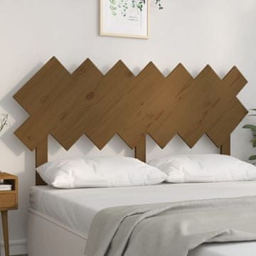 Vidaxl vidaXL Vzglavje postelje 151,5x3x81 cm borov les