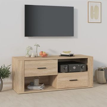 Vidaxl vidaXL TV stojalo, hrast sonoma, 100x35x40 cm