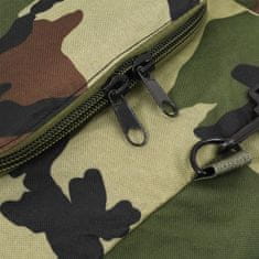 Greatstore 3-v-1 Potovalna torba vojaškega stila 120 L kamuflažne barve