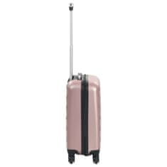 shumee Trd potovalni kovček rožnato zlat ABS