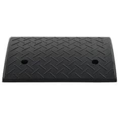 Vidaxl Robnik za dovoz iz gume 50x32,5x14 cm