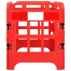 Vidaxl Prometne ovire 4 kosi rdeče 75x75x100 cm