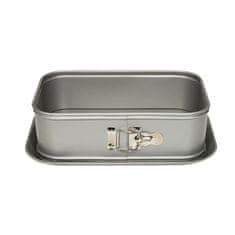 Patisse Pravokotni pekač s snemljivim obročem Silver Top 28x18xh9,5cm / ogljikovo jeklo, premaz
