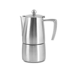 ILSA Slancio kafetiera espresso satinirana / za 4 skodelice / inox / indukcija