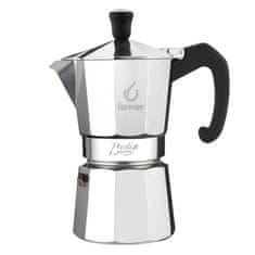 Forever Moka Pots Kafetiera Miss Prestige / za 9 skodelic / aluminij / indukcija