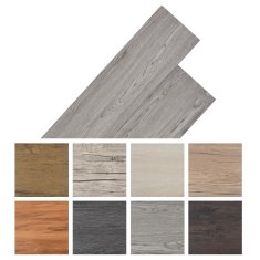 Vidaxl PVC talne plošče 4,46 m2 3 mm temno sive