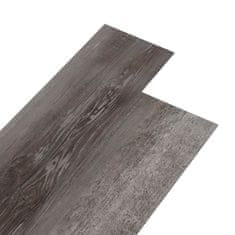 Vidaxl PVC talne plošče 4,46 m2 3 mm črtast les
