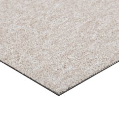 Vidaxl Talna obloga preproga 20 kosov 5 m² 50x50 cm svetlo bež
