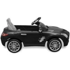 Vidaxl Električni avtomobil Mercedes Benz SLS AMG črn 6V z daljincem