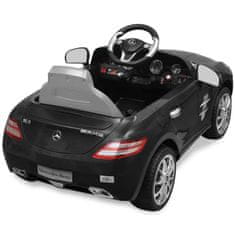 Vidaxl Električni avtomobil Mercedes Benz SLS AMG črn 6V z daljincem