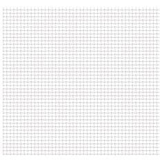 Vidaxl Vrtna žična ograja nerjaveče jeklo 50x50 cm 11x11x2 mm