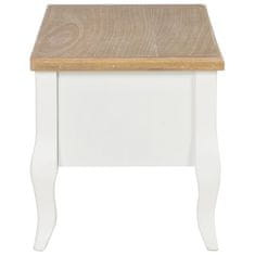 Vidaxl TV omarica iz lesa 100x35x35 cm bela