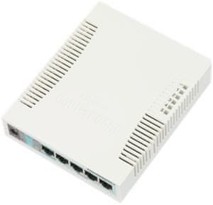 Mikrotik Cloud Smart Switch CSS106-5G-1S (RB260GS), 5x 1G, 1x SFP ...
