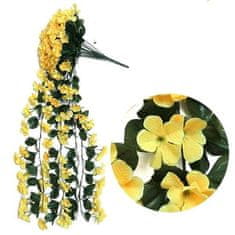 Sofistar Viseče umetno cvetje- rumena barva