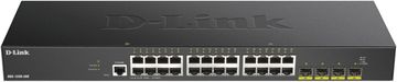 D-Link DGS-1250-28X Pametno stikalo 24x Gb, 4x 1G/10G SFP+