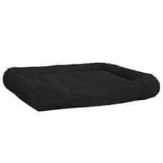 Vidaxl Pasje ležišče z blazinami črno 115x100x20 cm tkanina Oxford