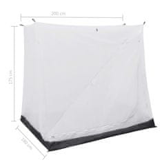 Vidaxl Univerzalna spalnica za šotor siva 200x180x175 cm