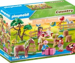 Playmobil 70997 Rojstnodnevna zabava na kmetiji s poniji