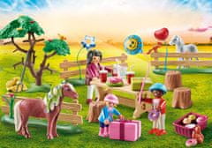 Playmobil 70997 Rojstnodnevna zabava na kmetiji s poniji