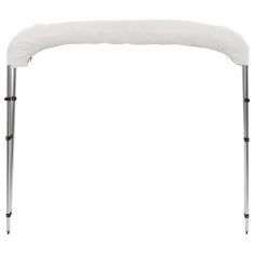 Vidaxl Bimini tenda s 3 loki bela 183x180x137 cm