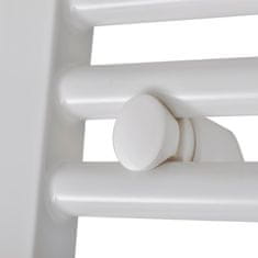 Vidaxl Kopalniški cevni radiator za centralno ogrevanje raven 600x1160 mm
