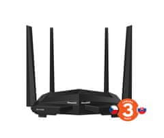 Tenda AC10 WiFi AC1200 usmerjevalnik 1200Mb/s, 1x GWAN, 3x GLAN, VPN strežnik/odjemalec, WISP, repetitor