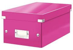 Leitz Click&Store DVD škatla, roza