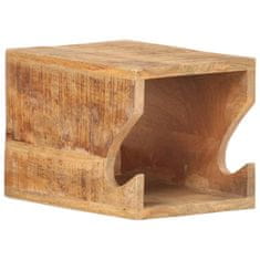 Vidaxl Stensko stojalo za kolo 35x25x25 cm trden robusten mangov les